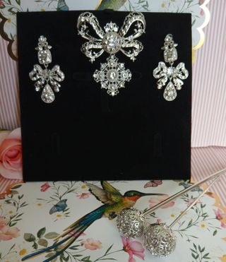 Aderezo Fallera Huertana Plata