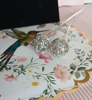 Aderezo Fallera Huertana Plata