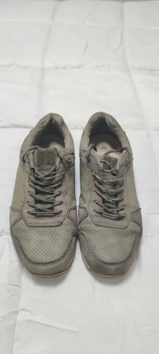 Zapatillas Kangaroon Piel Verde oliva