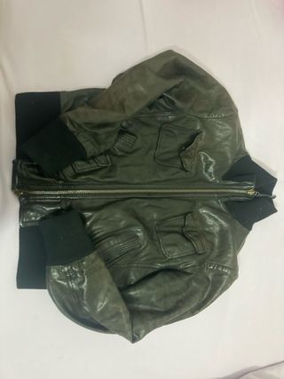 Chaqueta de cuero Armani