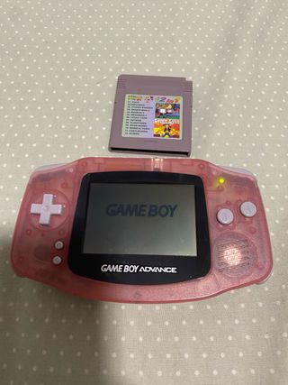 Nintendo Game Boy Advance Rosa + Juego 12 en 1