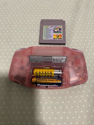 Nintendo Game Boy Advance Rosa + Juego 12 en 1