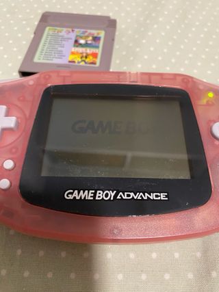 Nintendo Game Boy Advance Rosa + Juego 12 en 1