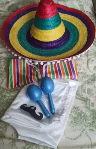 Disfraz Mexicano 10-12 años infantil