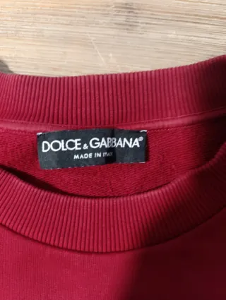 Sudadera Dolce & Gabbana Roja