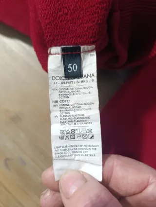 Sudadera Dolce & Gabbana Roja