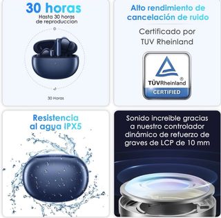 realme Buds Air 3 Inalambricos, camcelacion ruidod