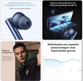 realme Buds Air 3 Inalambricos, camcelacion ruidod