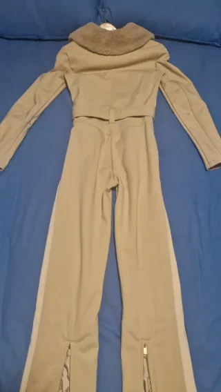 Mono Esquí Mujer Oysho Beige