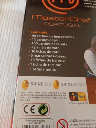 Jogo MasterChef Portugal Clementoni