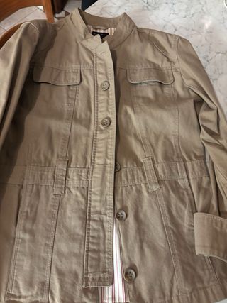 Giacca donna stile sahariana PROGETTO beige M