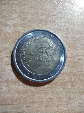 2 Euro Moneta Collezione Alessandro Manzoni