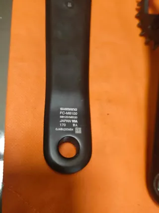 Bielas Shimano Deore XT + pedalier + pedales