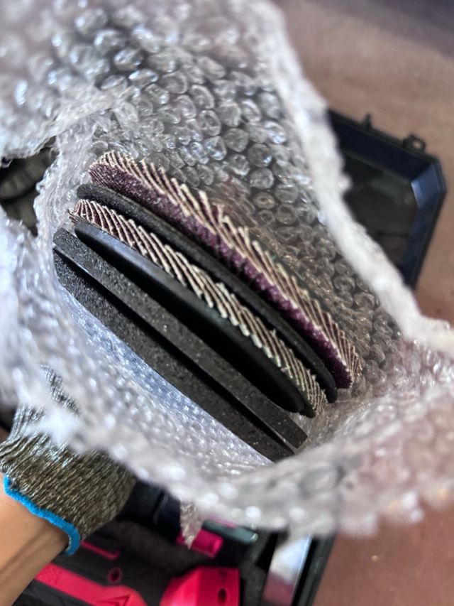 Juego de amoladoras angulares eléctricas inalámbri