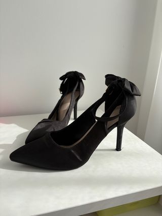 Zapatos de tacón negros T37