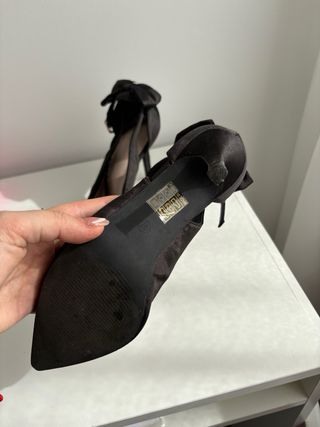 Zapatos de tacón negros T37