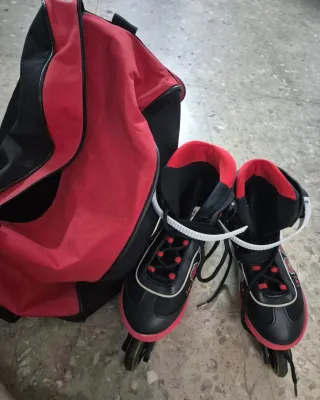 Patines Boomerang con mochila