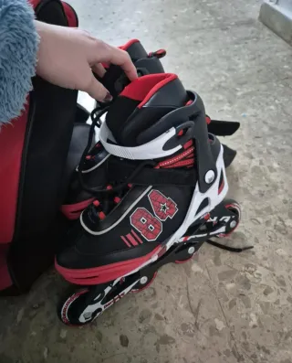 Patines Boomerang con mochila