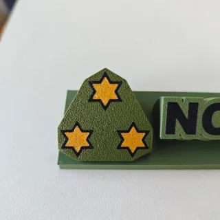 Placa Escritorio Militar