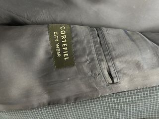 Chaqueta Cortefiel City Wear Caballero Azul cuadro