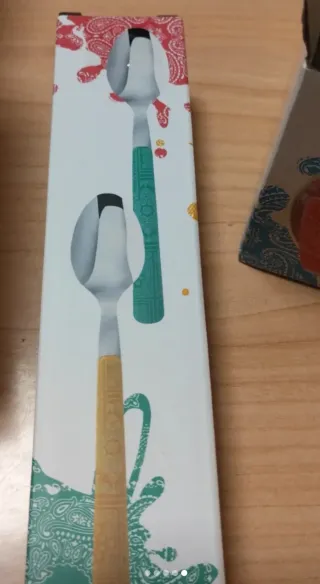 Set 4 Tazzine Caffè + Cucchiaini Nuove