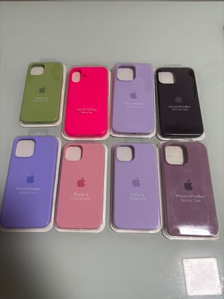 Cover in silicone per iPhone Apple, vari modelli