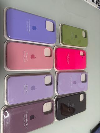 Cover in silicone per iPhone Apple, vari modelli