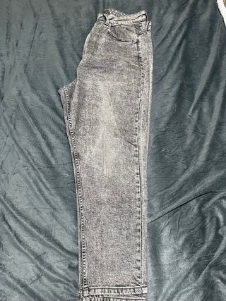 Pantalón vaquero gris mujer talla 44