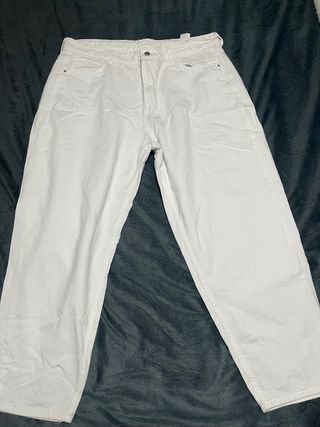 Pantalón vaquero blanco mujer Talla 2XL