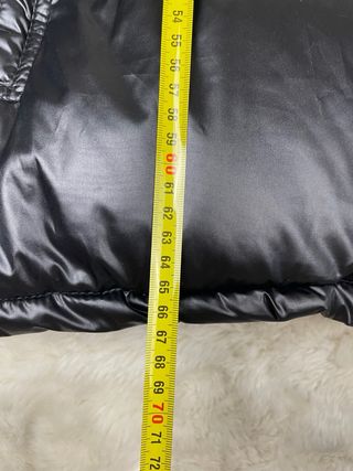 Casaco Moncler Preto com Capuz