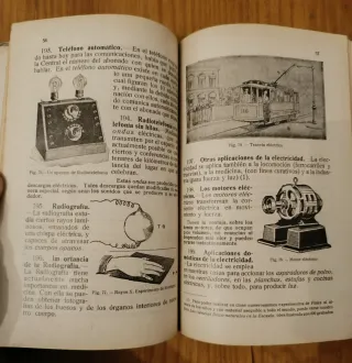 Ciencias físico naturales. Libro antiguo