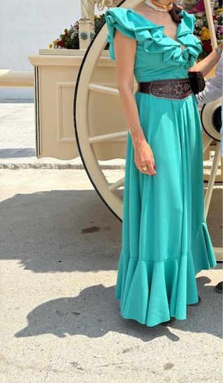 Traje de flamenca volantes