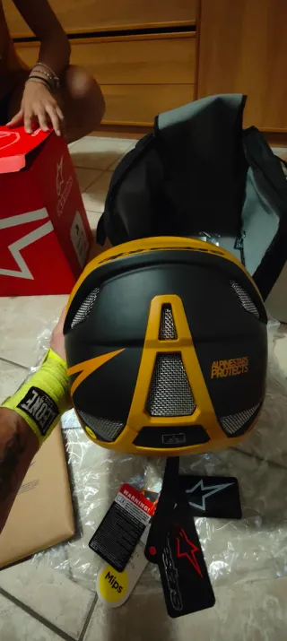 Casco Alpinestars Missile Tech MTB taglia S 55/56