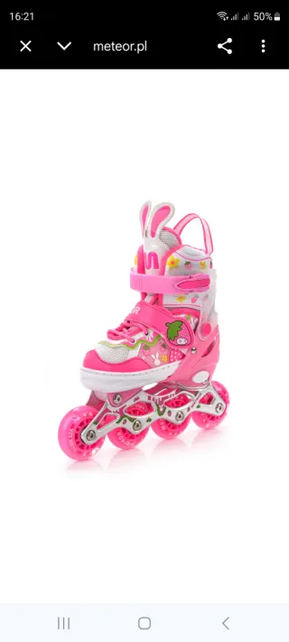 Patines en línea 4 en 1 LED Talla XS/M