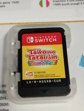Taiko no Tatsujin: Drum 'n' Fun! Nintendo Switch.