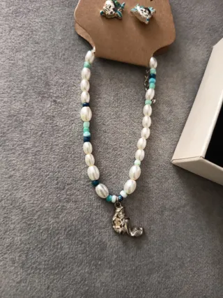 Conjunto Bisutería Sirenita Nuevo