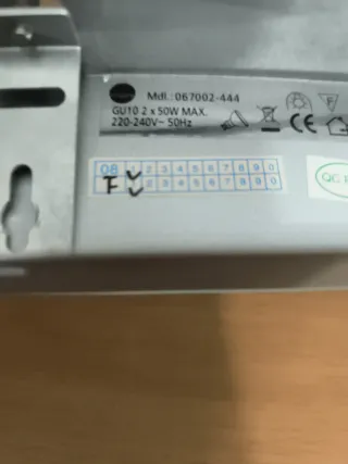 Aplique de pared moderno