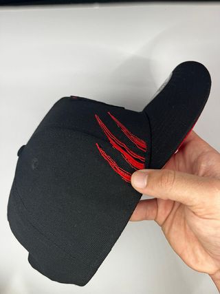 Gorra New Era 9FORTY LA Los Angeles Negra y Roja