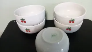 5 Coppette Richard Ginori Ciliegie