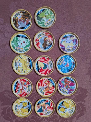 Tazos Pokémon Master Chipicao Metal