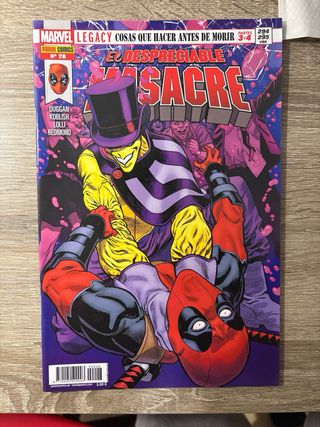 Comics: El despreciable Masacre números 26 al 30