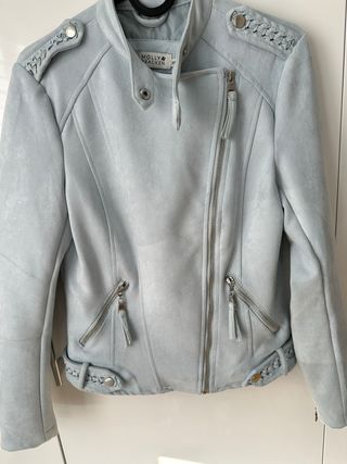 Chaqueta ante Molly Bracken azul T.XS