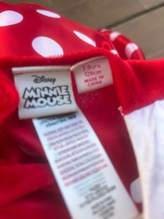Disfraz Minnie Mouse Tallas 6-8 años