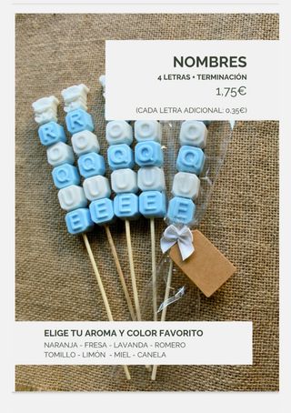 Detalles para comunion