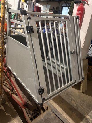 Transportín para perro aluminio