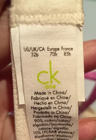 Sujetador Calvin Klein