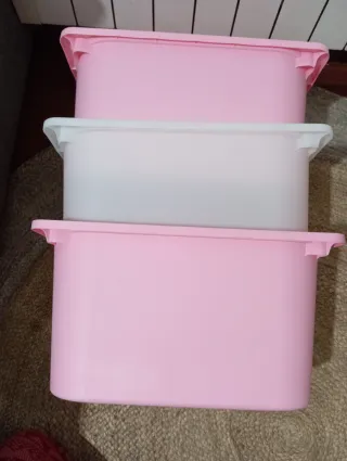 Cajas de Almacenamiento Ikea (Pack 3)