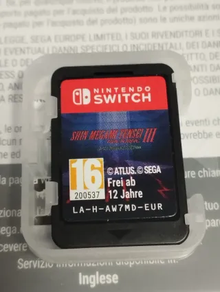 Shin Megami Tensei III Nocturne HD Remaster Switch