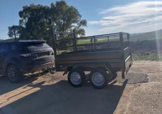 Remolque doble eje 1000kg/eje reforzado