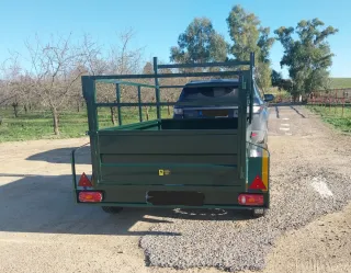 Remolque doble eje 1000kg/eje reforzado